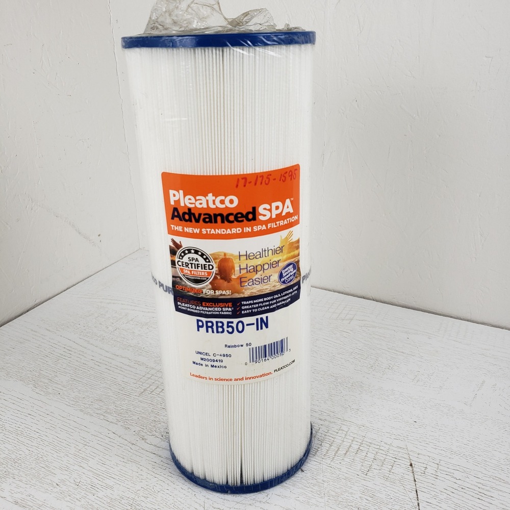 Pleatco PRB50-IN Advanced SPA Filter Cartridge Unicel C-4950 Rainbow 50 New
